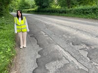 Llangybi's anger at state of road in the village