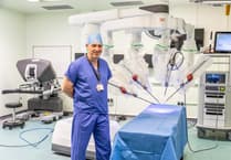 Surgical robot at Royal Gwent Hospital to revolutionise surgical care in Gwent