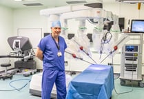 Surgical robot at Royal Gwent Hospital to revolutionise surgical care 