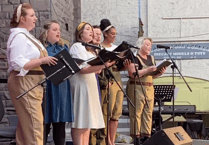D-Day 80: D-Day marked in words and music at market hall in Abergavenny