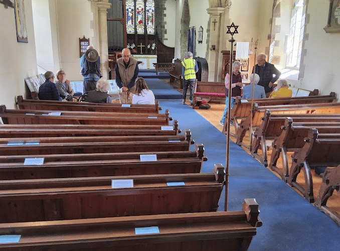 Inside the historic Church 