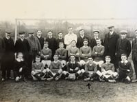 
Llanfoist FC during its Peaky Blinders period!  
