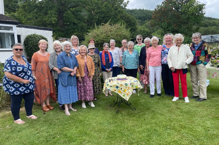 Gilwern WI at 75