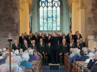 Pontarddulais Male Choir lights up Abergavenny's Wetherspoons