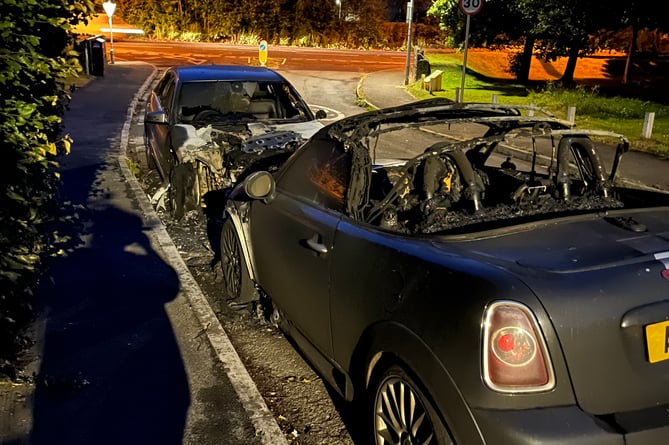 car fire plas derwen