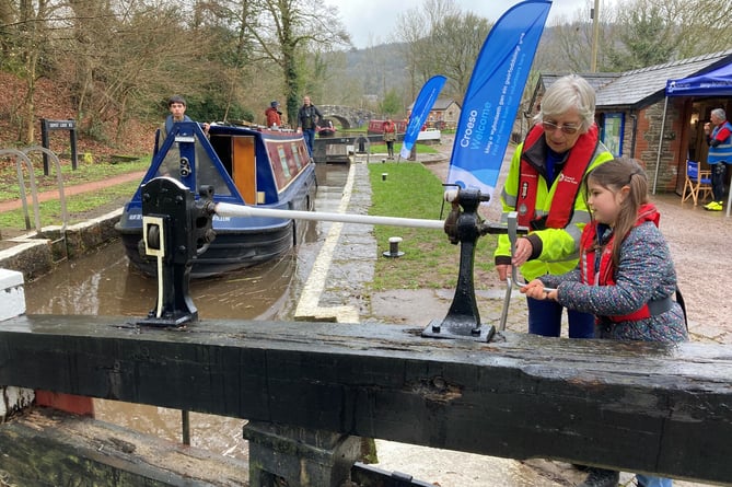 Llangynidr Locks Monmouthshire & Brecon Canal