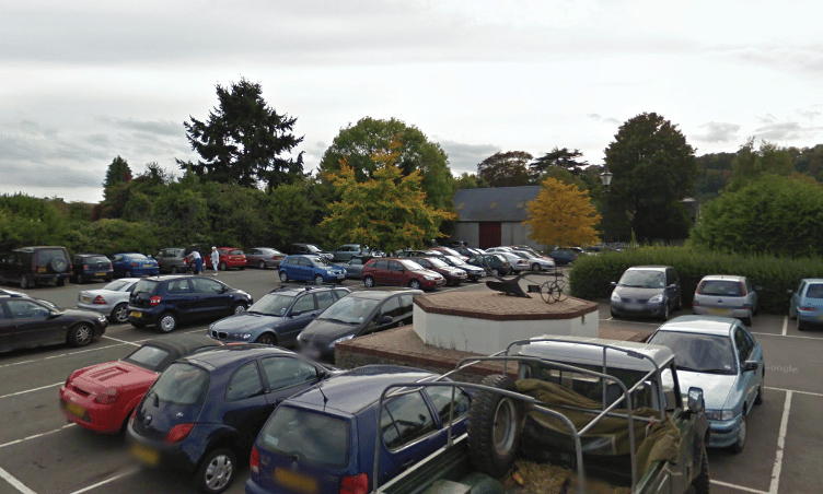 Usk Car park