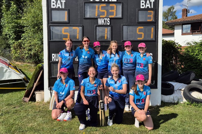 Abergavenny CC Women pummelled Panteg on a memorable day