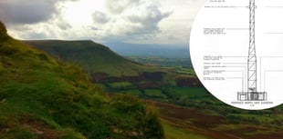 Inspector gives giant 4G mast go ahead beside Hay Bluff