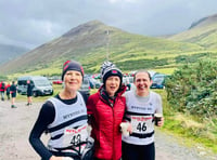 Peak of success for fell running team