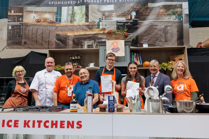 Presentation - Abergavenny Rotary Club Young Chef Comp winners