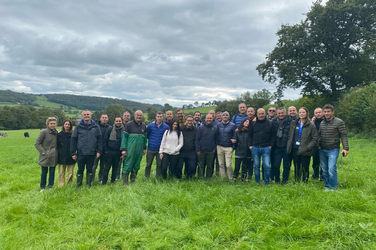 Visit to Dai Charles Evans' farm in mid Wales