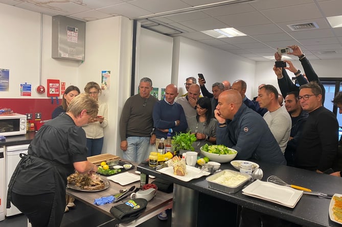 PGI Welsh Lamb cooking demonstration