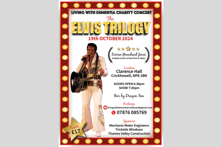 The Elvis Trilogy is coming to Crickhowell's Clarence Hall