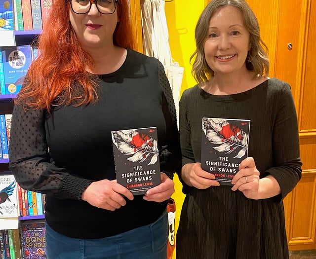 Dystopian’ novel launched by popular Llanvetherine author Rhiannon