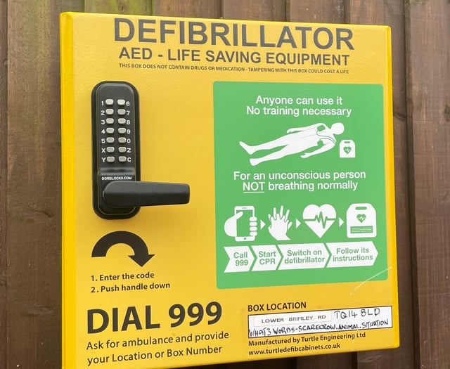 Small increase of accessible defibrillators in Monmouthshire reported