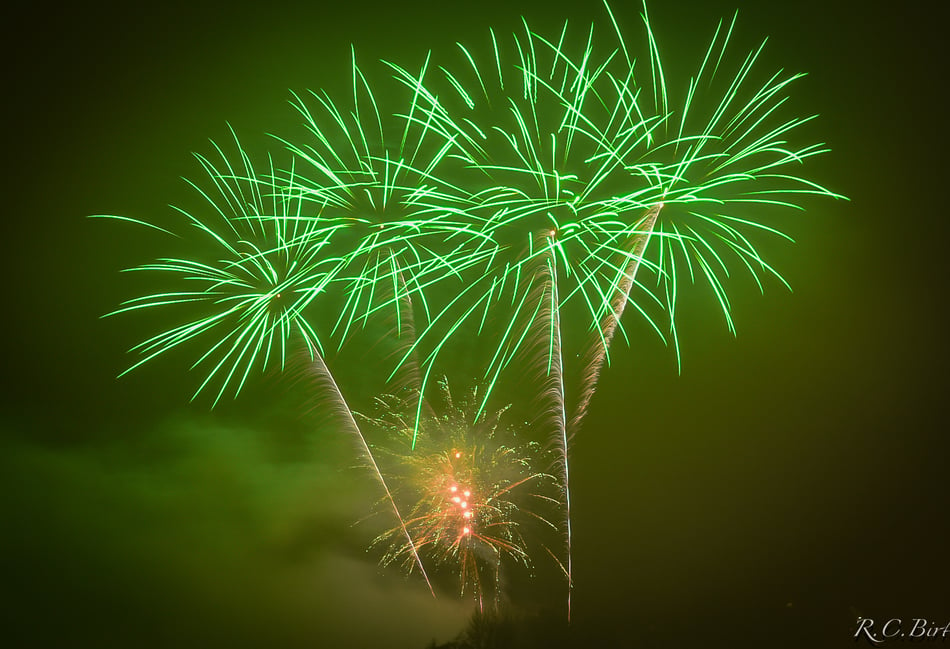 WATCH: Blaenavon Blues FC host epic firework display!