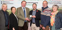 Talybont on Usk family wins NFU Cymru/Wynnstay agriculture Award 