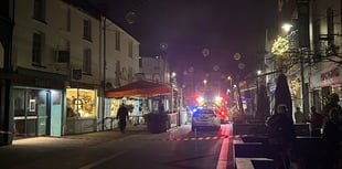 Emergency services on scene of fire in Abergavenny town centre