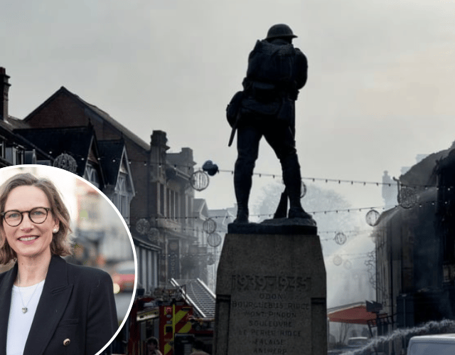 Monmouthshire MP Pays tribute to Abergavenny businesses after blaze