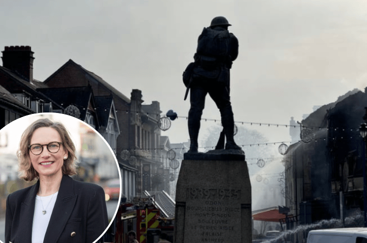 Catherine Fookes on Abergavenny fire 