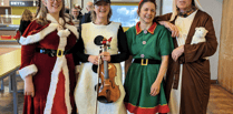 Elf-led orchestra brings Christmas joy to Abergavenny