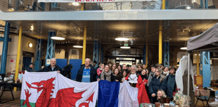 Abergavenny hosts French study of Welsh language