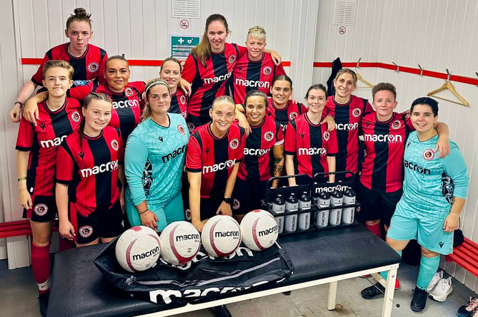 Goytre Women's FC were playing in Tonyrefail when violence erupted and one of the visiting players needed hospital treatment