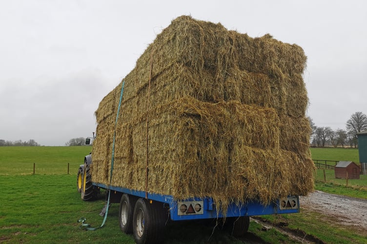 Hay wagon