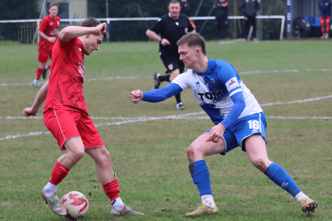 Chepstow Town went top of the league with a 2-1 win over Abergavenny Town