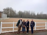 Monmouth MS Peter Fox visits Coleg Gwent’s rural centre at Usk