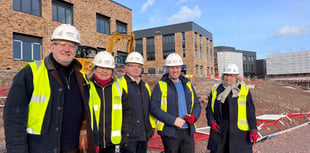 Councillors pay visit to new school site in Abergavenny