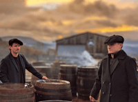 
Roll out the barrel it’s the  Whisky Bros!
 