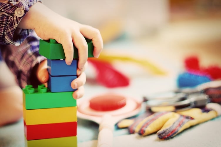 Child playing