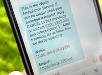 Welsh Ambulance Service improves SMS for bookings