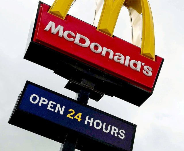 Abergavenny McDonald's out of fries